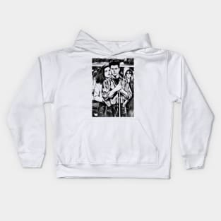 the color of money Kids Hoodie